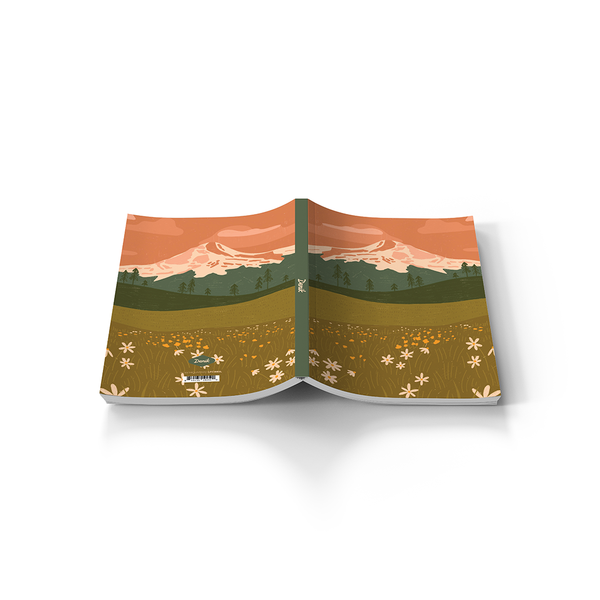 ROSY MOUNTAIN SOFT TOUCH CLASSIC LAYFLAT NOTEBOOK