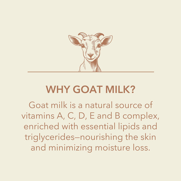 DIONIS VANILLA BEAN GOAT MILK BAR SOAP, 6 OZ