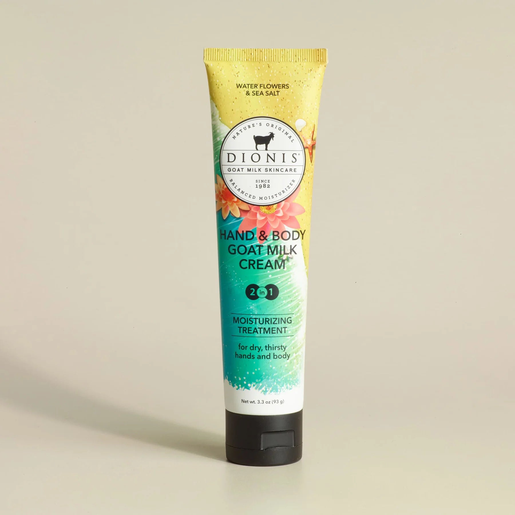 3.3OZ WATER FLOWERS & SEA SALT HAND CREAM