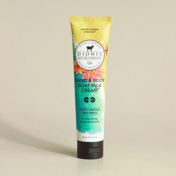 3.3OZ WATER FLOWERS & SEA SALT HAND CREAM