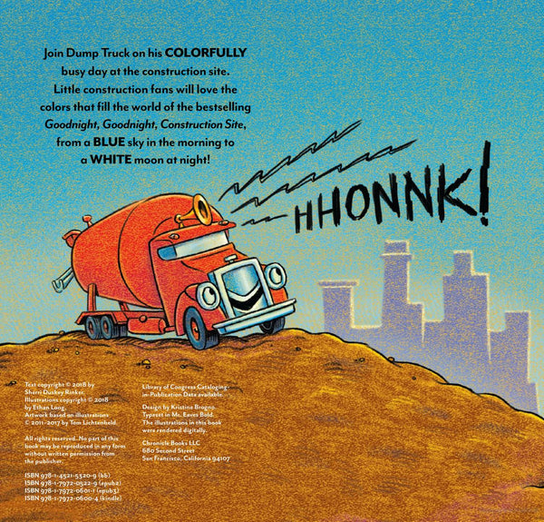 DUMP TRUCK'S COLORS BOARD BOOK