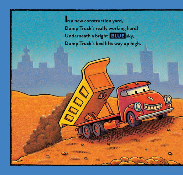 DUMP TRUCK'S COLORS BOARD BOOK