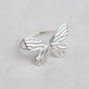 ARTISTIC BUTTERFLY-INSPIRED ADJUSTABLE RING