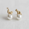 ARTISAN CAT PEARL DROP EARRINGS