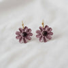 RENAISSANCE ENAMEL FLOWER EARRINGS