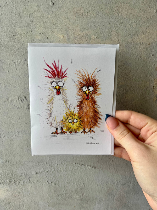 BIRD SERIES CARDS - BLANK INSIDE