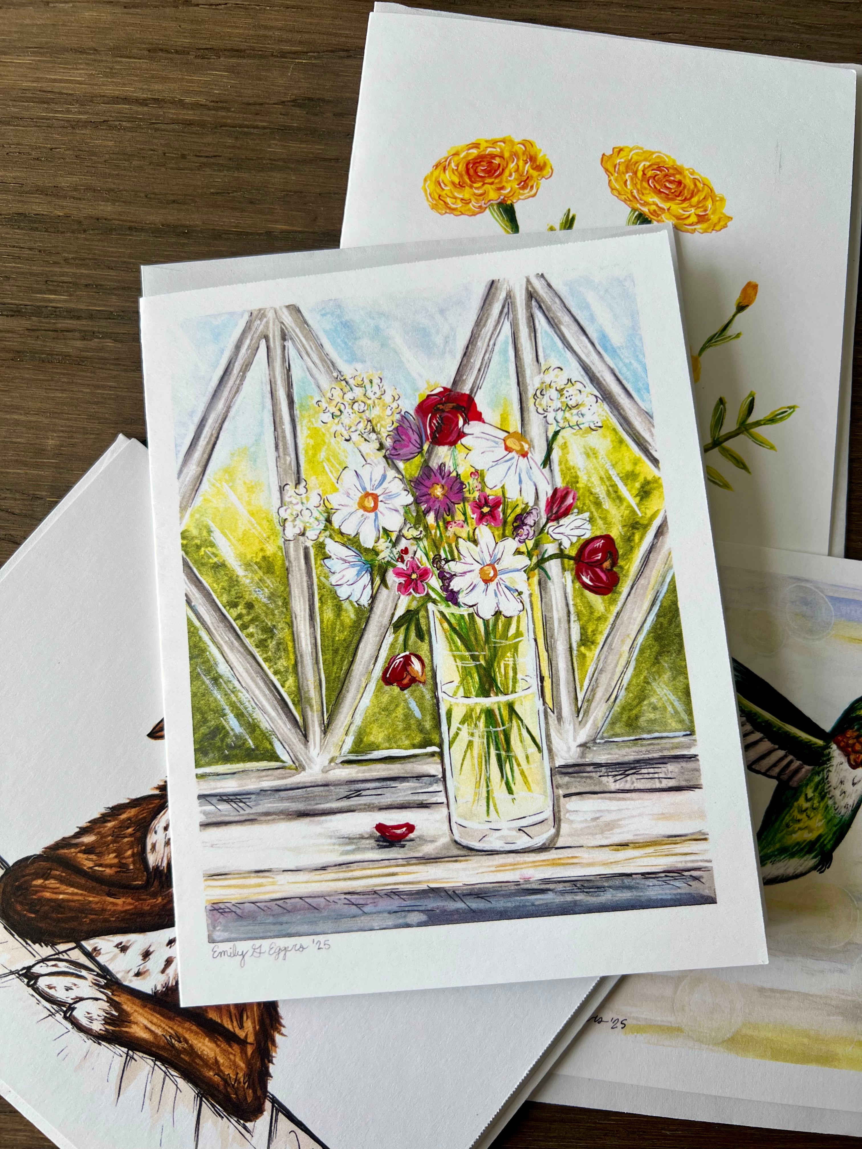 NATURE INSPIRED CARDS - BLANK INSIDE