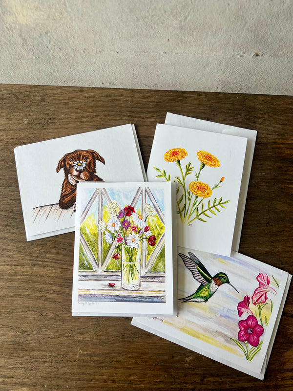 NATURE INSPIRED CARDS - BLANK INSIDE