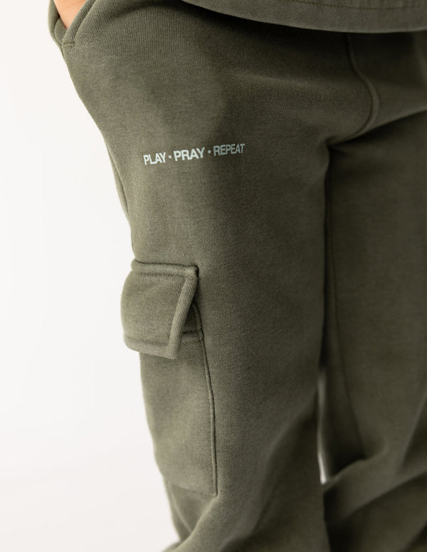 AMEN CLUB KIDS CARGO SWEATPANT
