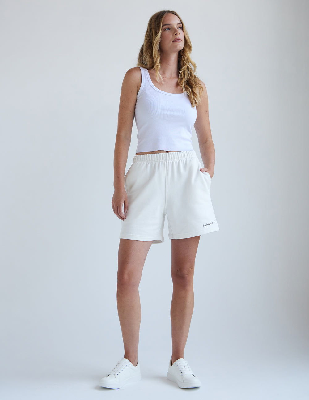 BASICS IVORY WOMEN'S SHORT