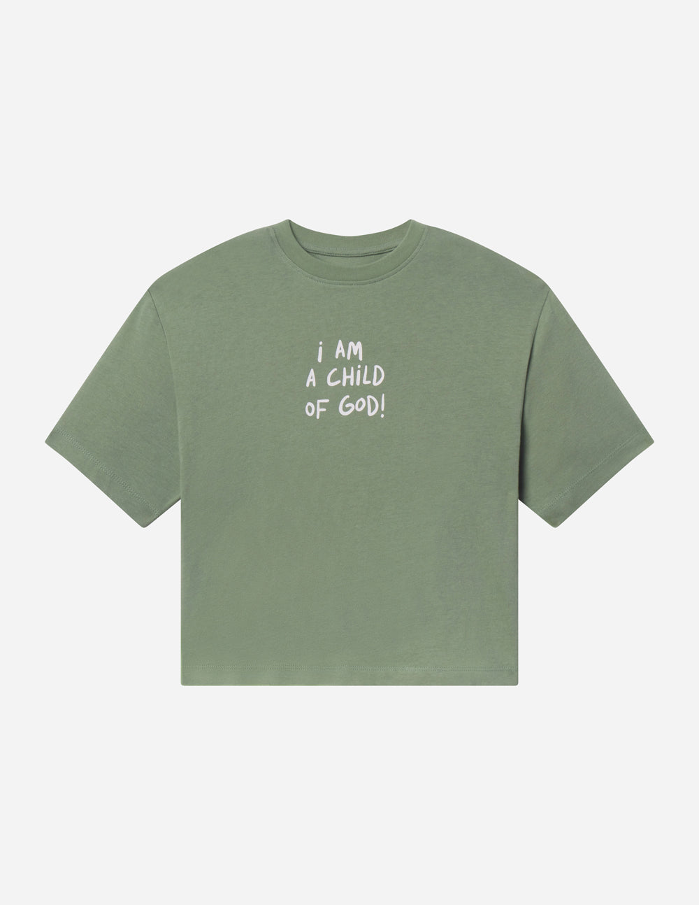 CHILD OF GOD CROPPED WOMEN'S TEE
