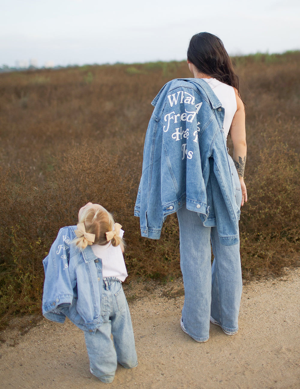WHAT A FRIEND IN JESUS KIDS DENIM JEACKET