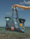 A LARGE EVERYDAY DENIM TOTE PATCH KIT