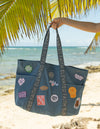 A LARGE EVERYDAY DENIM TOTE PATCH KIT