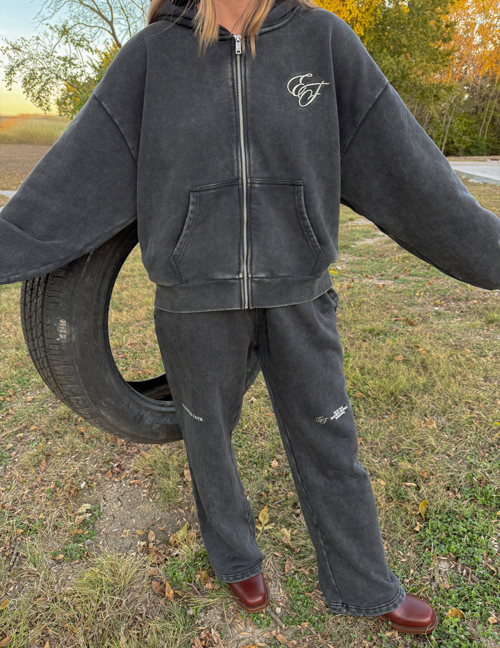 GOD OF MIRACLES FULL-ZIP HOODIE