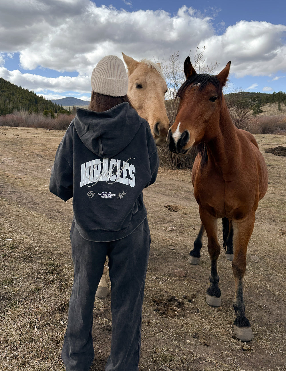 GOD OF MIRACLES FULL-ZIP HOODIE