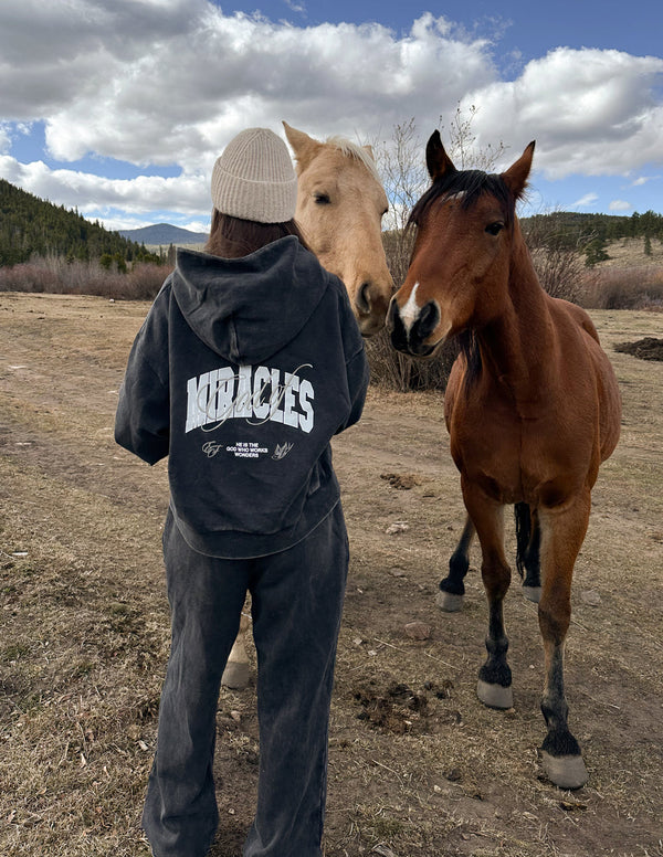 GOD OF MIRACLES FULL-ZIP HOODIE