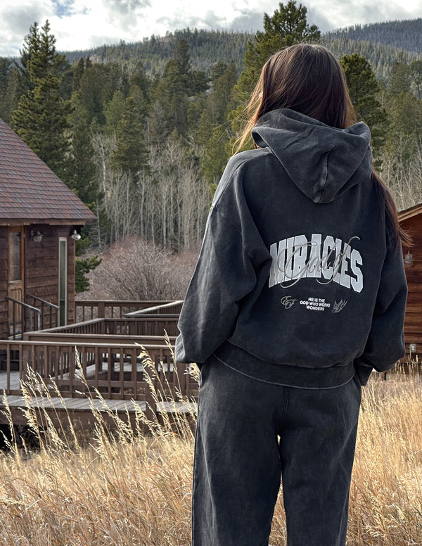GOD OF MIRACLES FULL-ZIP HOODIE
