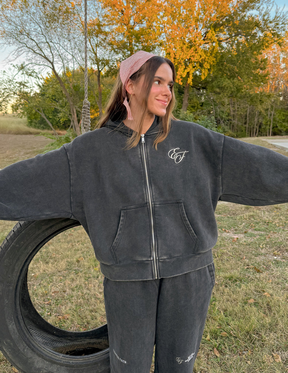 GOD OF MIRACLES FULL-ZIP HOODIE