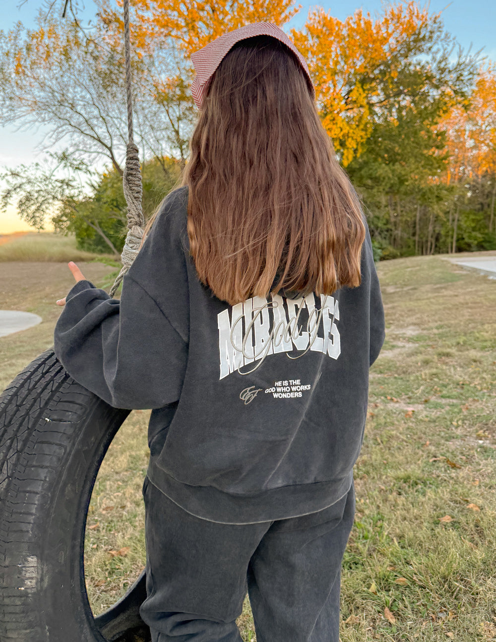 GOD OF MIRACLES FULL-ZIP HOODIE