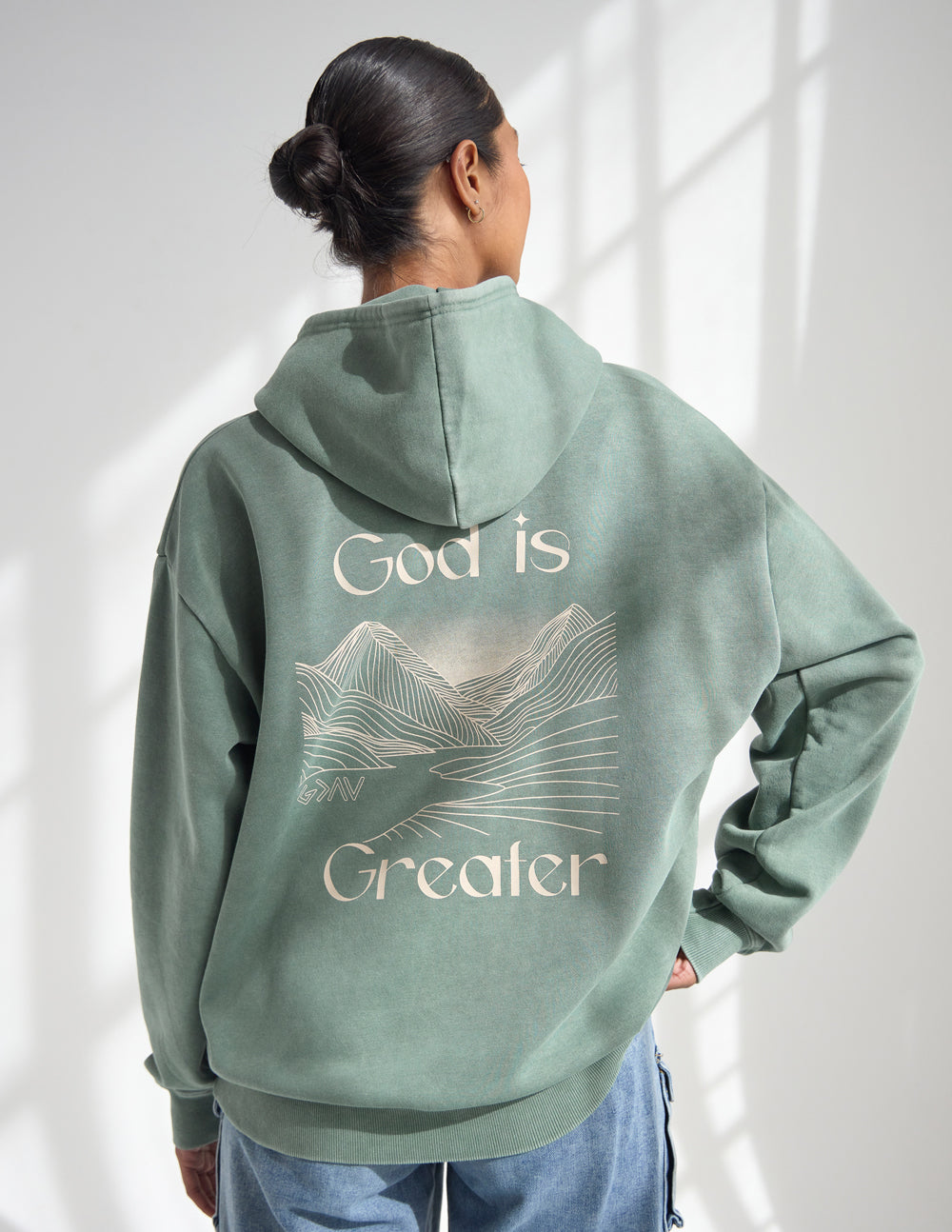 GOD IS GREATER UNISEX HOODIE