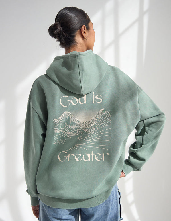 GOD IS GREATER UNISEX HOODIE
