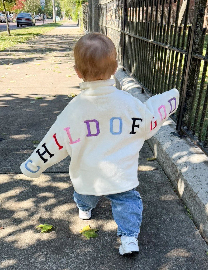 CHILD OF GOD FLEECE KIDS PULLOVER
