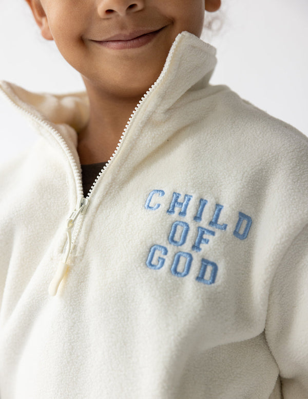 CHILD OF GOD FLEECE KIDS PULLOVER