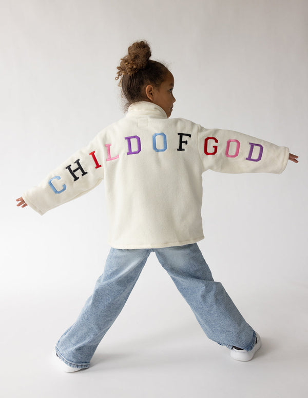CHILD OF GOD FLEECE KIDS PULLOVER