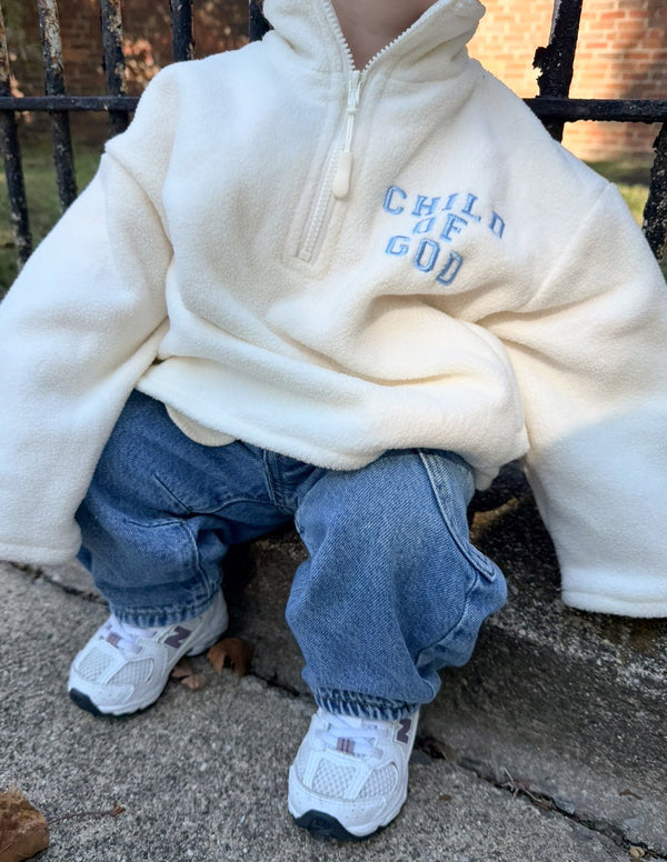 CHILD OF GOD FLEECE KIDS PULLOVER