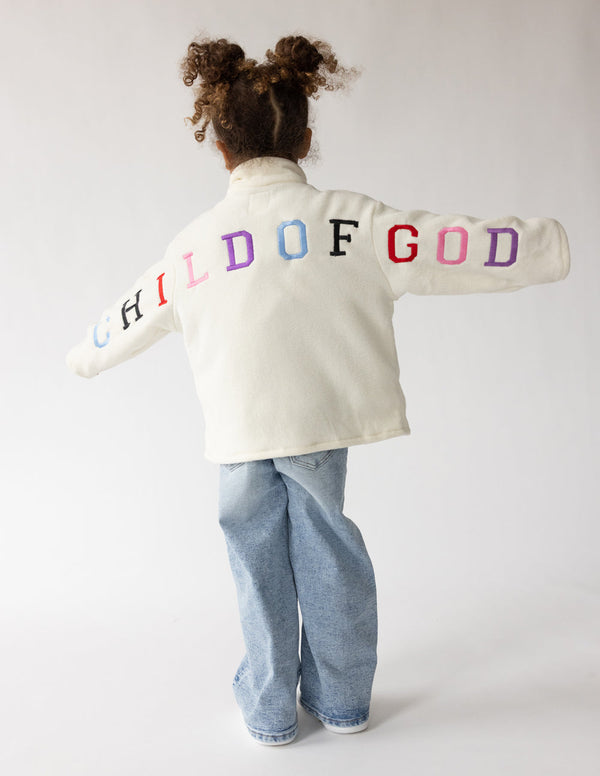 CHILD OF GOD FLEECE KIDS PULLOVER