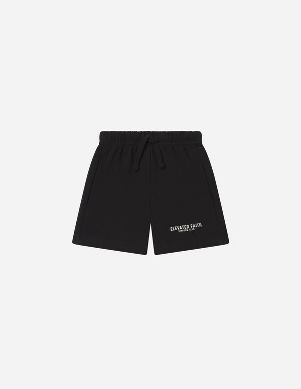KINGDOM CLUB BLACK KIDS SHORT
