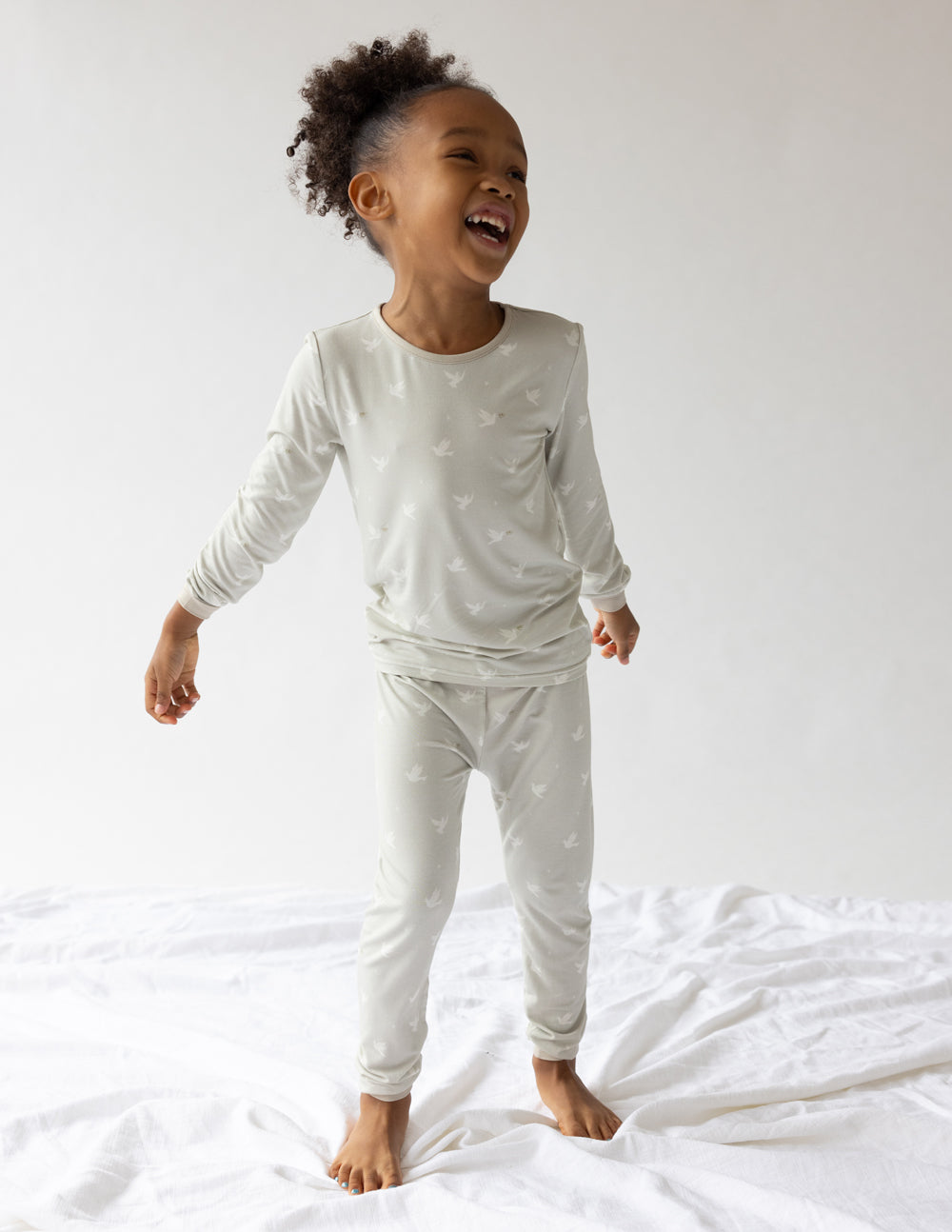 PEACE BAMBOO KIDS PAJAMA SET