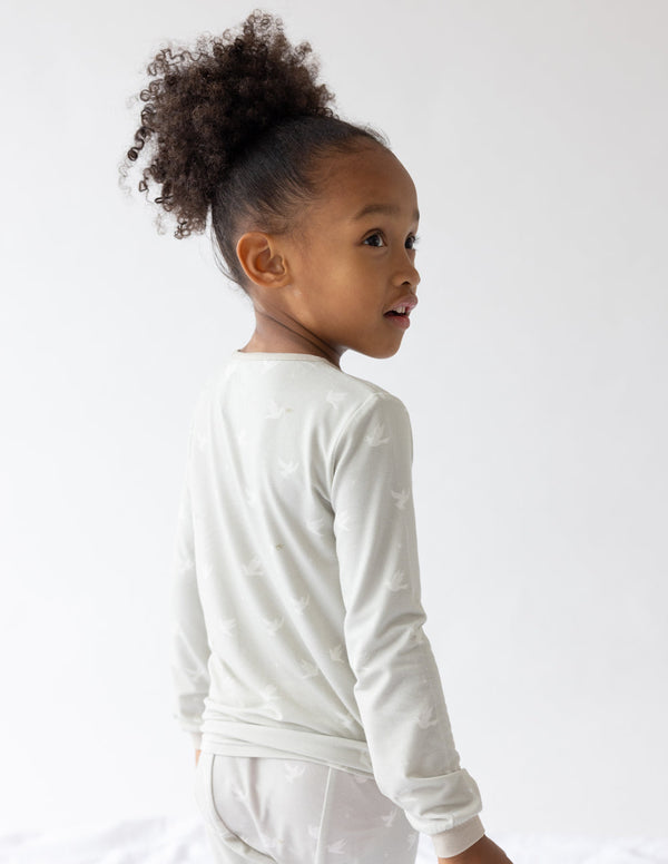 PEACE BAMBOO KIDS PAJAMA SET
