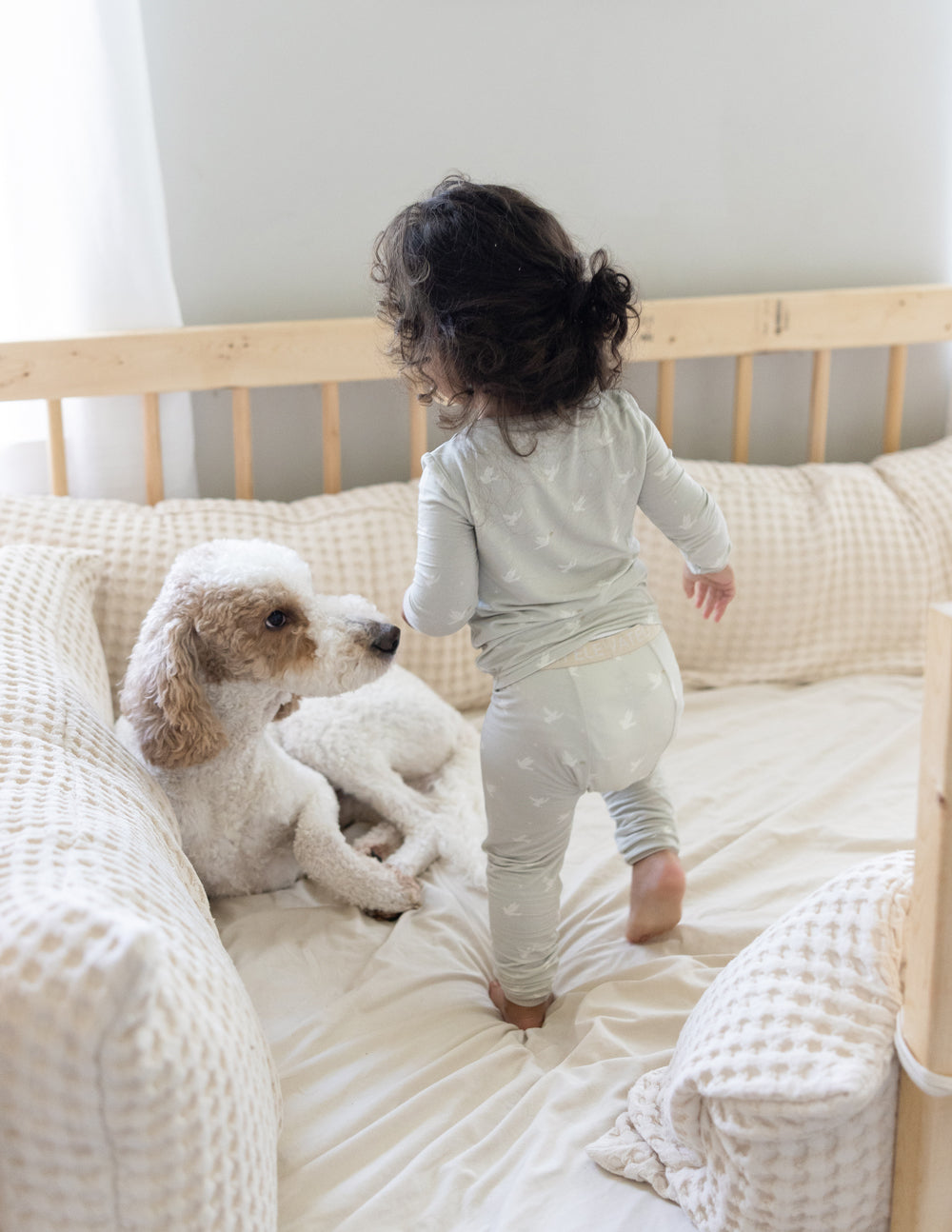 PEACE BAMBOO KIDS PAJAMA SET