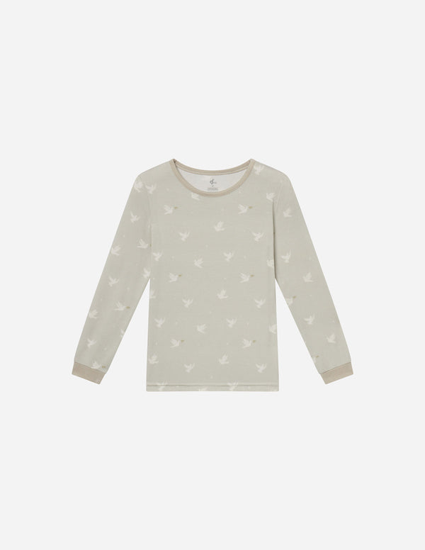 PEACE BAMBOO KIDS PAJAMA SET