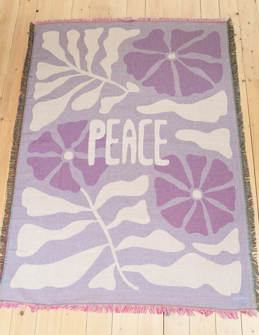 PEACE THROW BLANKET