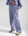 BASICS PLUM WIDE LEG SWEATPANT