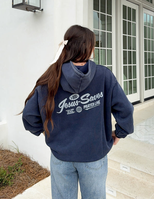 PRAYER LINE UNISEX HOODIE