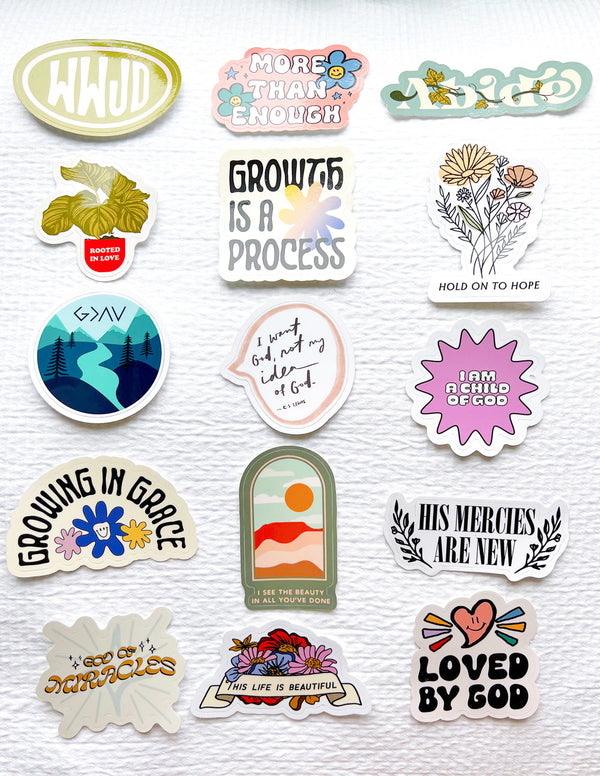50 RANDOM STICKERS
