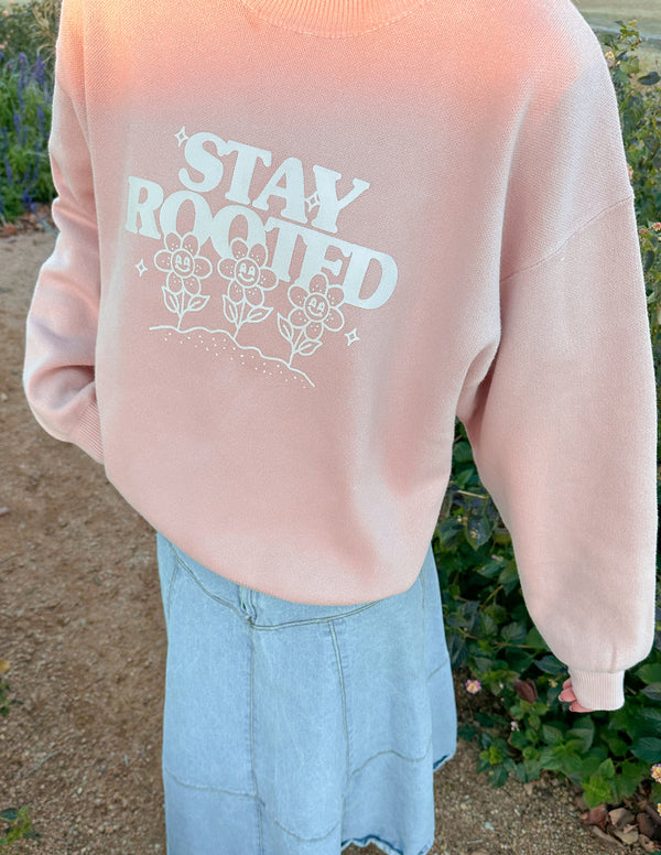 STAY ROOTED KNIT SWEATER