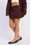 BRIANA STRIPED MINI SKIRT
