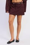 BRIANA STRIPED MINI SKIRT