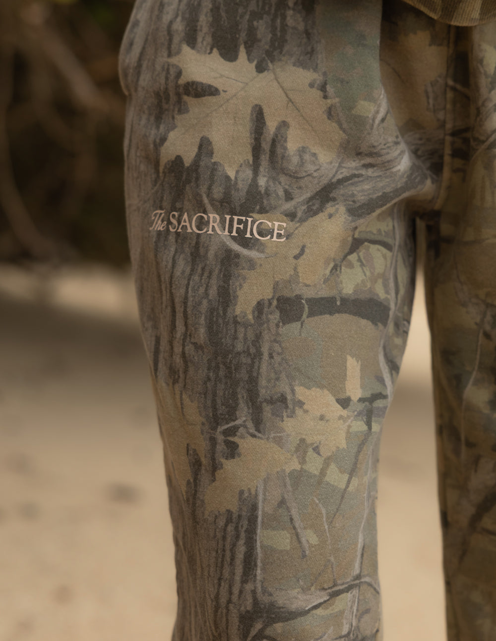 THE SACRIFICE CAMO UNISEX SWEATPANT
