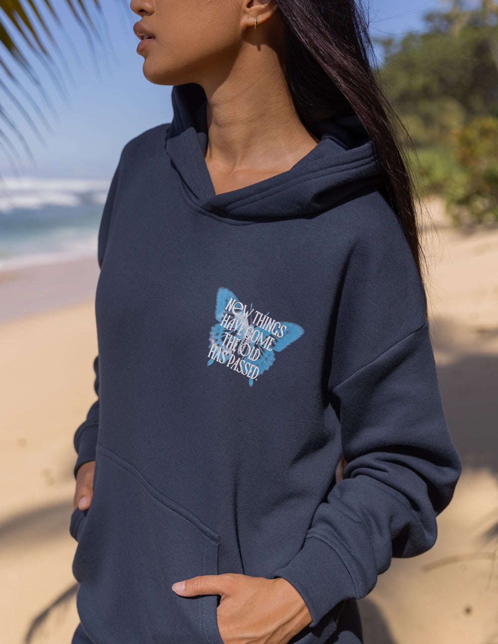 MADE NEW BUTTERFLY UNISEX HOODIE