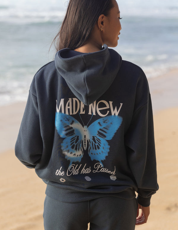 MADE NEW BUTTERFLY UNISEX HOODIE