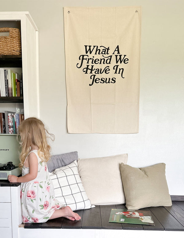 WHAT A FRIEND IN JESUS TAPESTRY