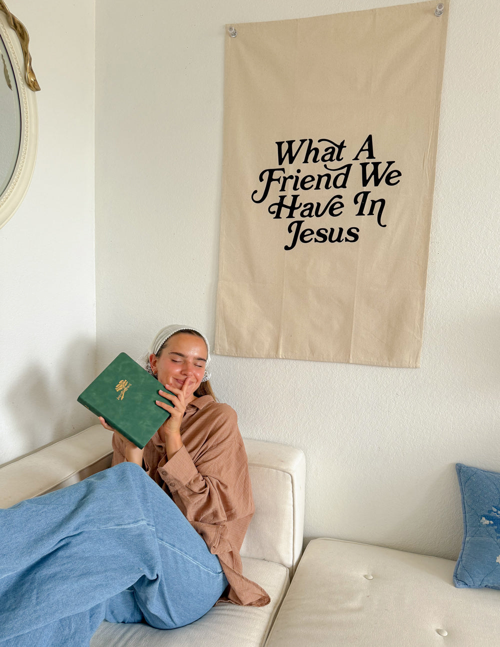 WHAT A FRIEND IN JESUS TAPESTRY
