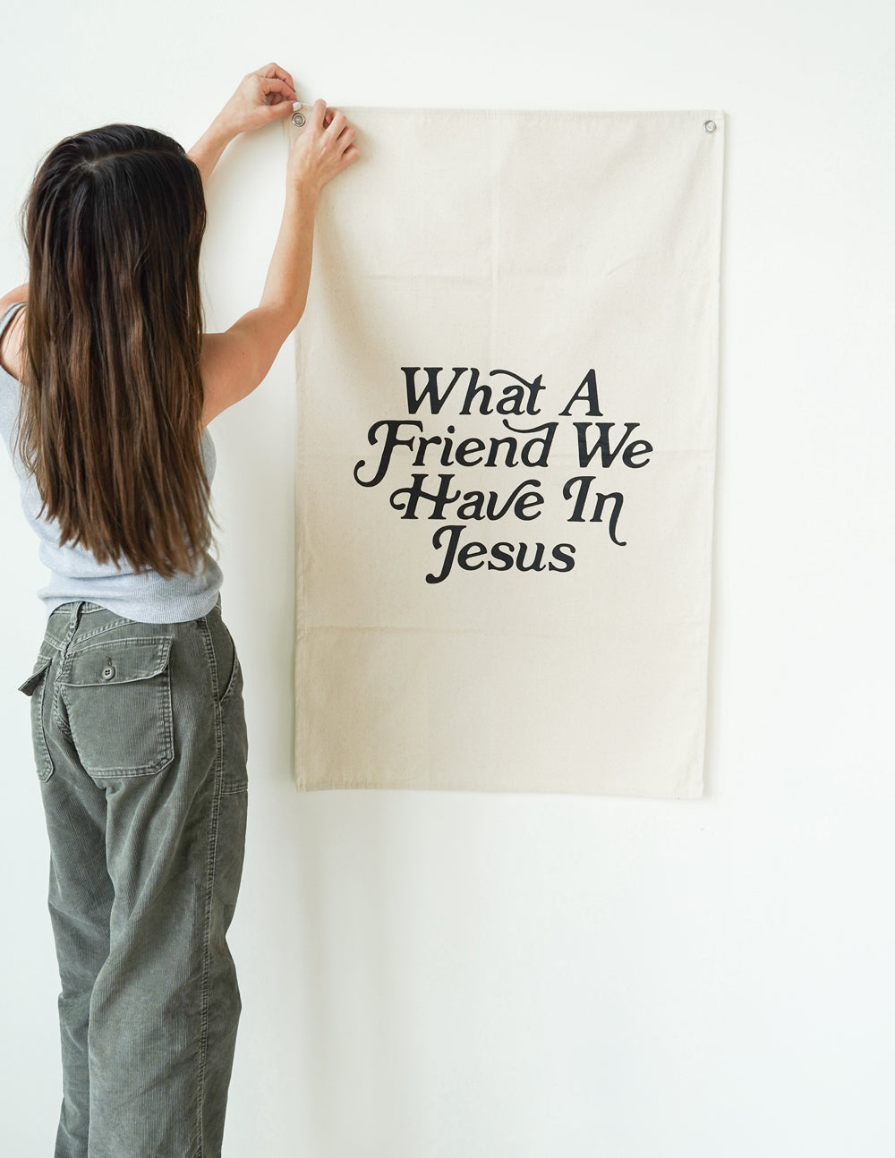 WHAT A FRIEND IN JESUS TAPESTRY
