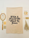 WHAT A FRIEND IN JESUS TAPESTRY
